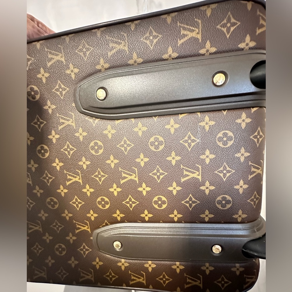 ❤️Louis Vuitton Pegase 60 carry on wheels travel vintage luggage w hang cover - Picture 11 of 16
